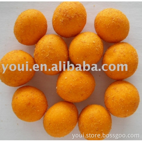 Tomato flavor coated peanuts